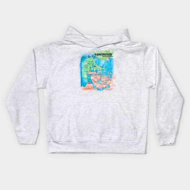 Vancouver Kids Hoodie by artshop77